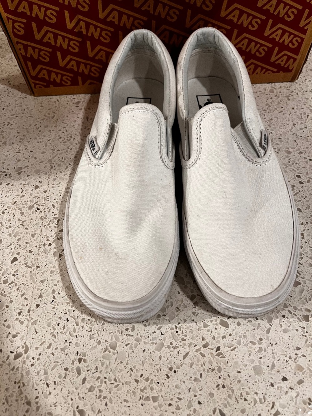 White Vans (Size 8)